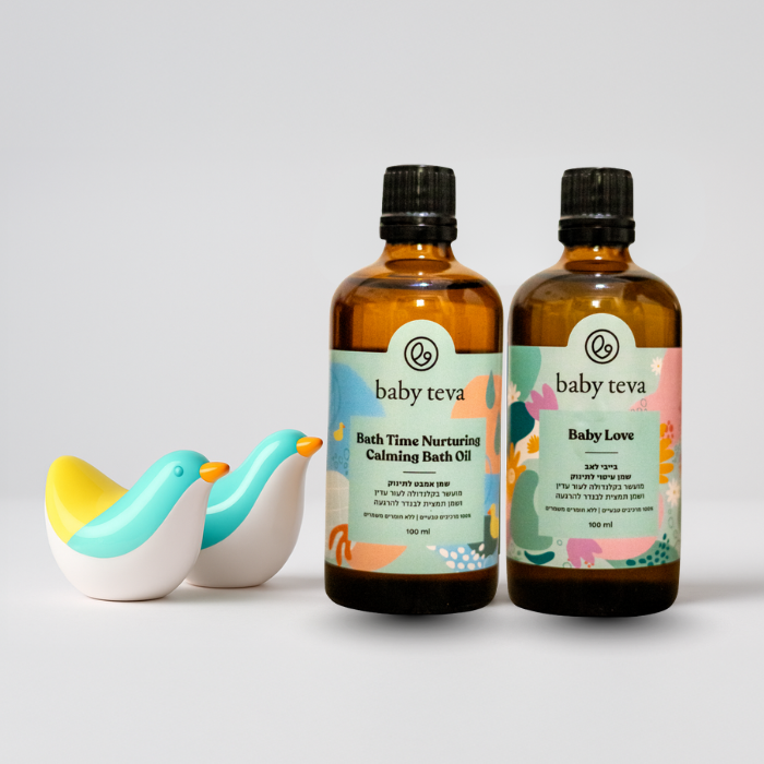 שמן אמבט ושמן עיסוי הצמד המרגיע